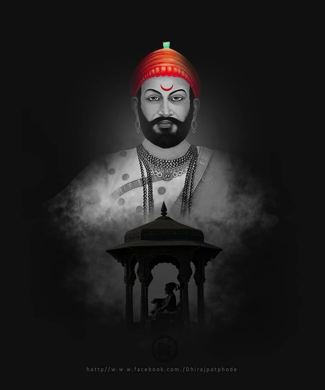Shivaji Maharaj Hd Black And White