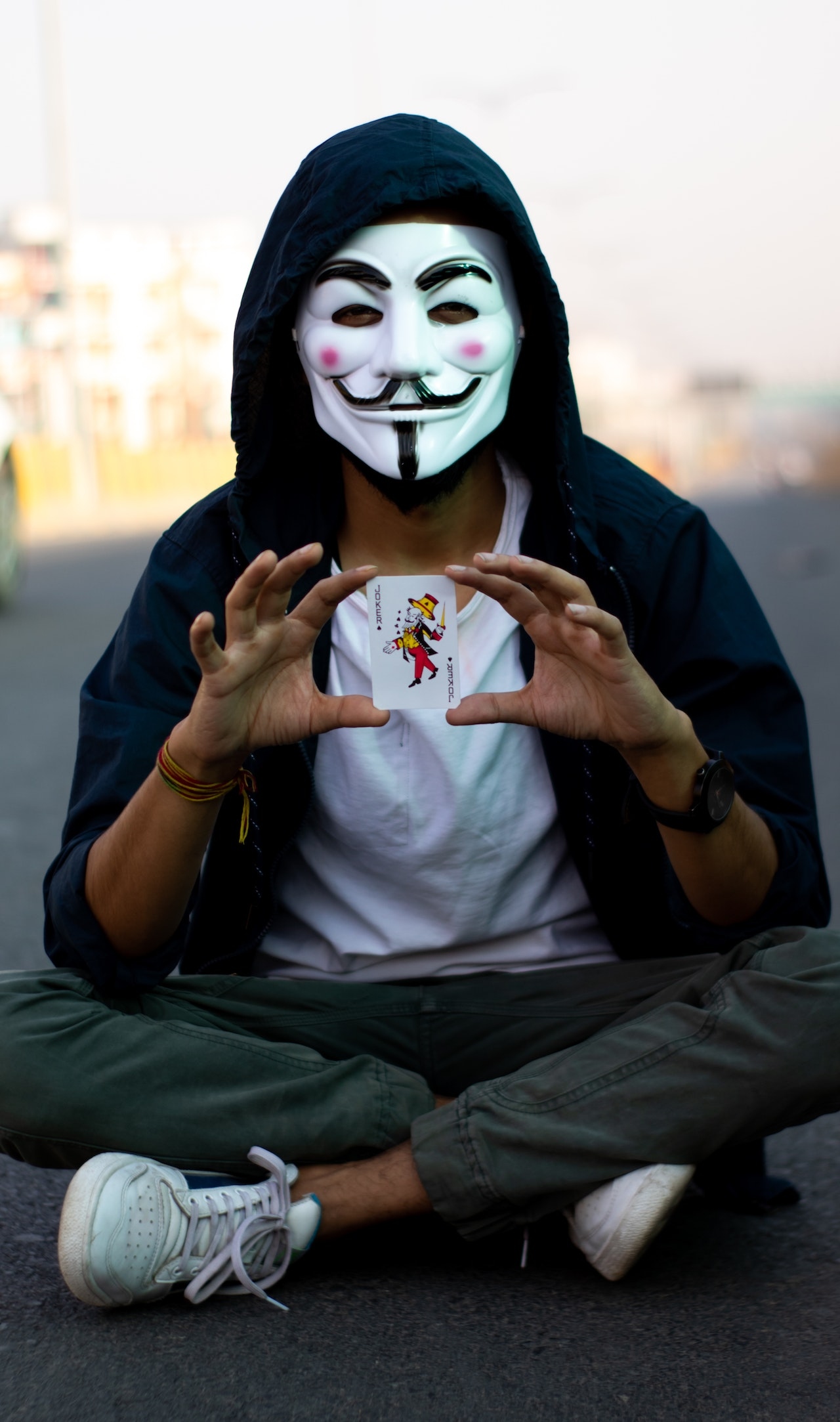 Attitude Joker With Mask