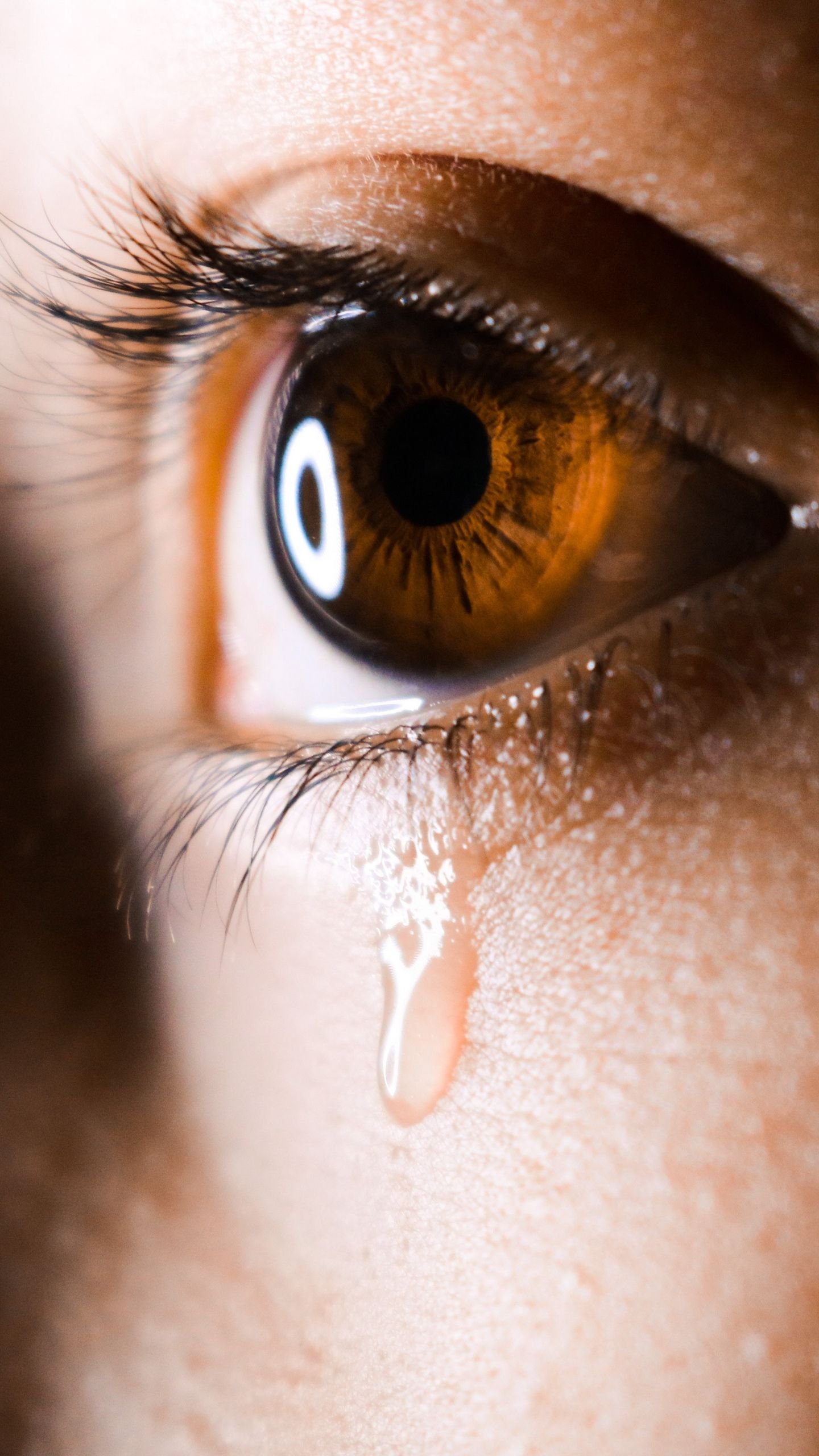 Tearful eye
