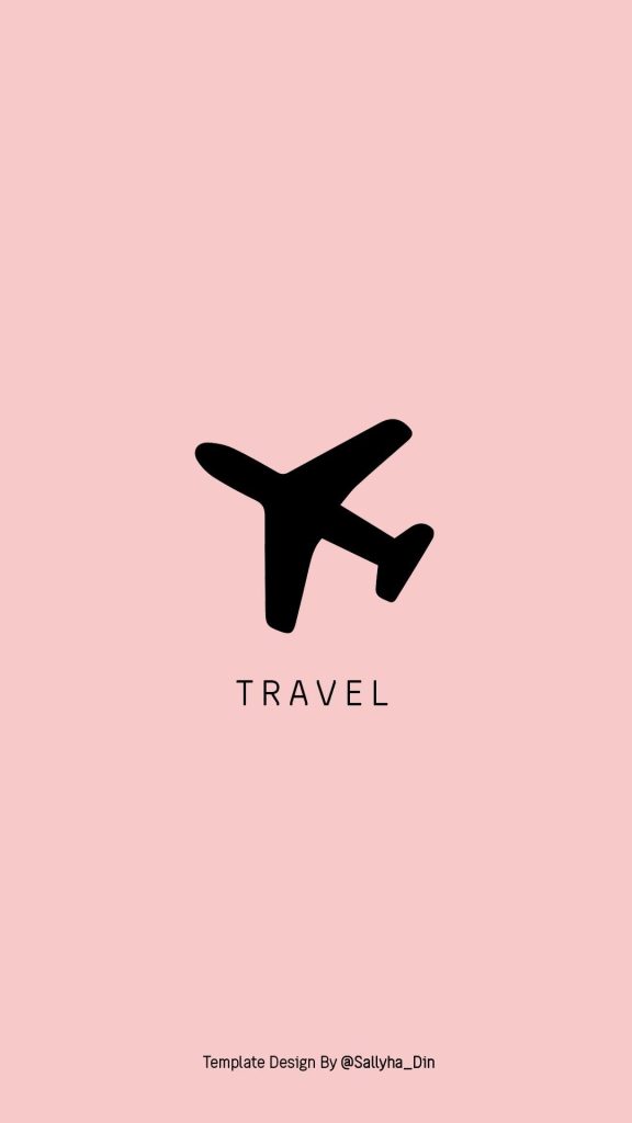Pink Travel Instagram Highlight
