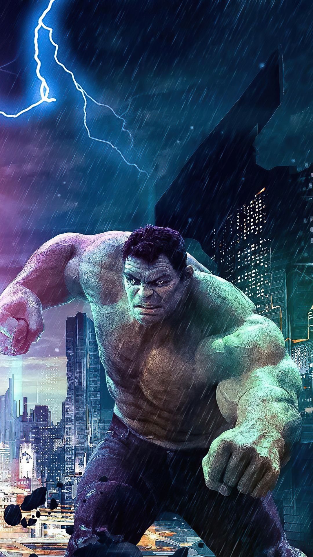 Hulk - Thunder Rain Effect