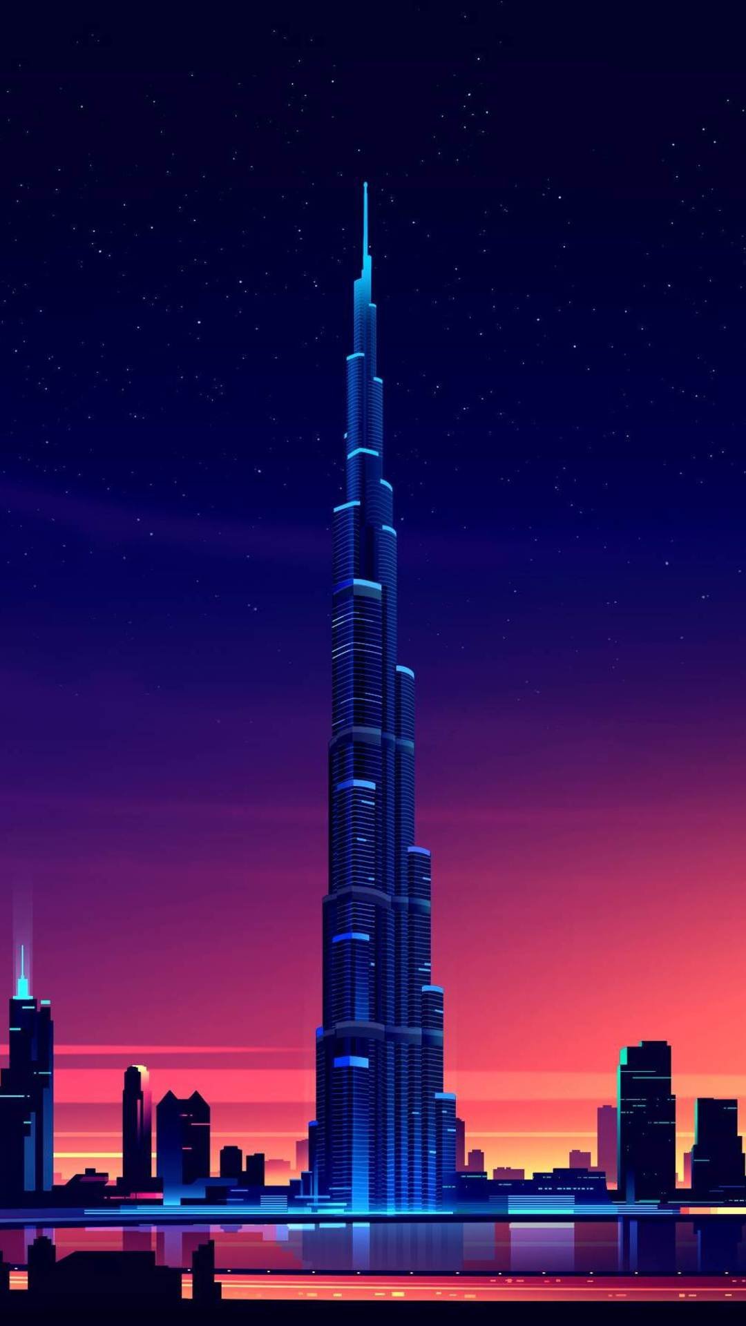 Burj Khalifa Minimalist