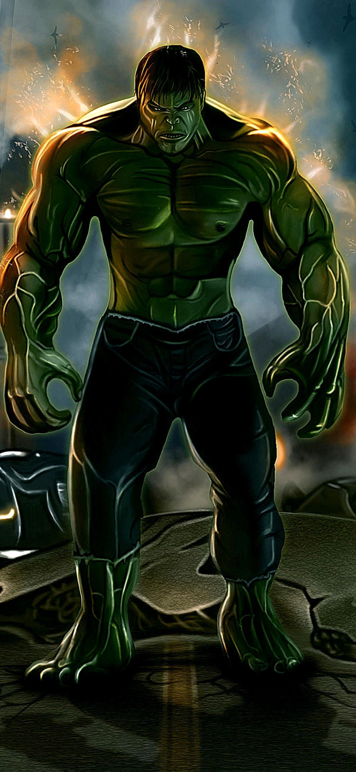 Angry Hulk Artwork