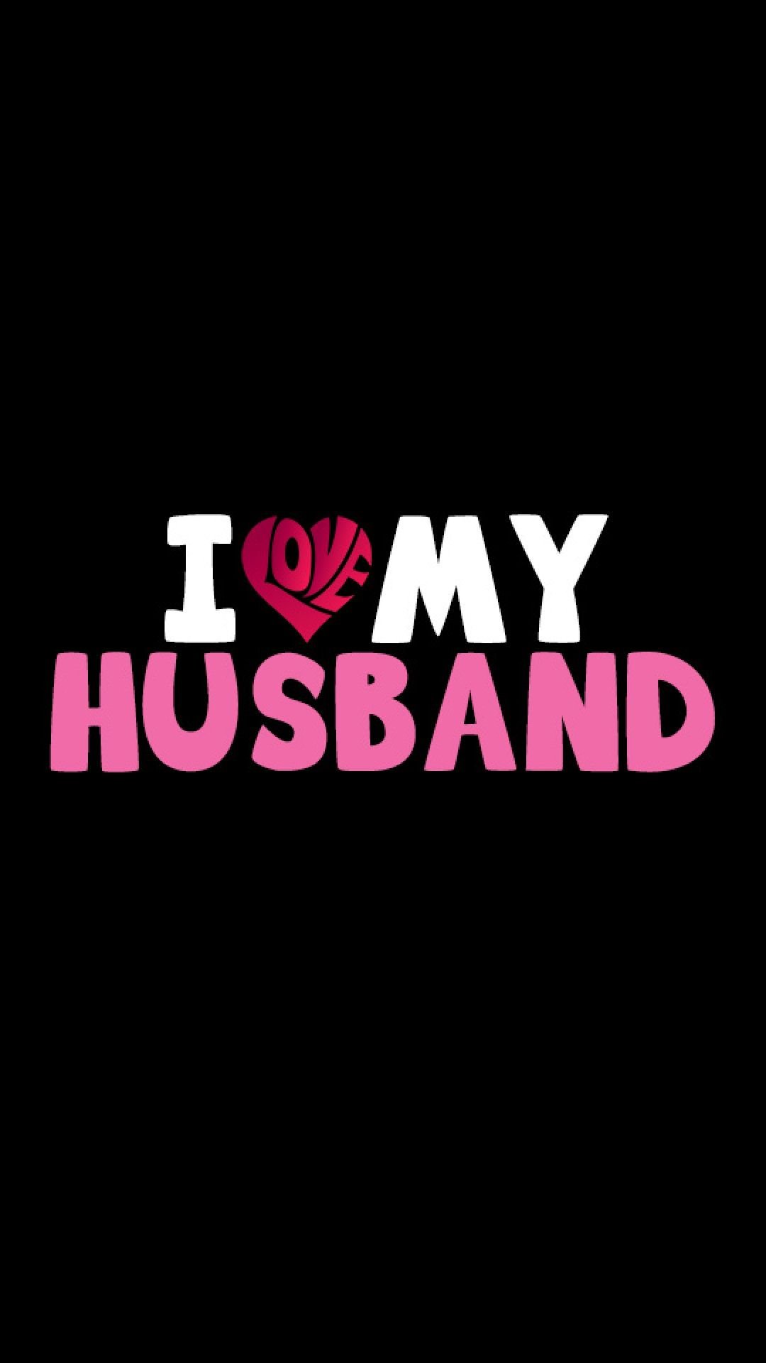 I Love My Husband Logo