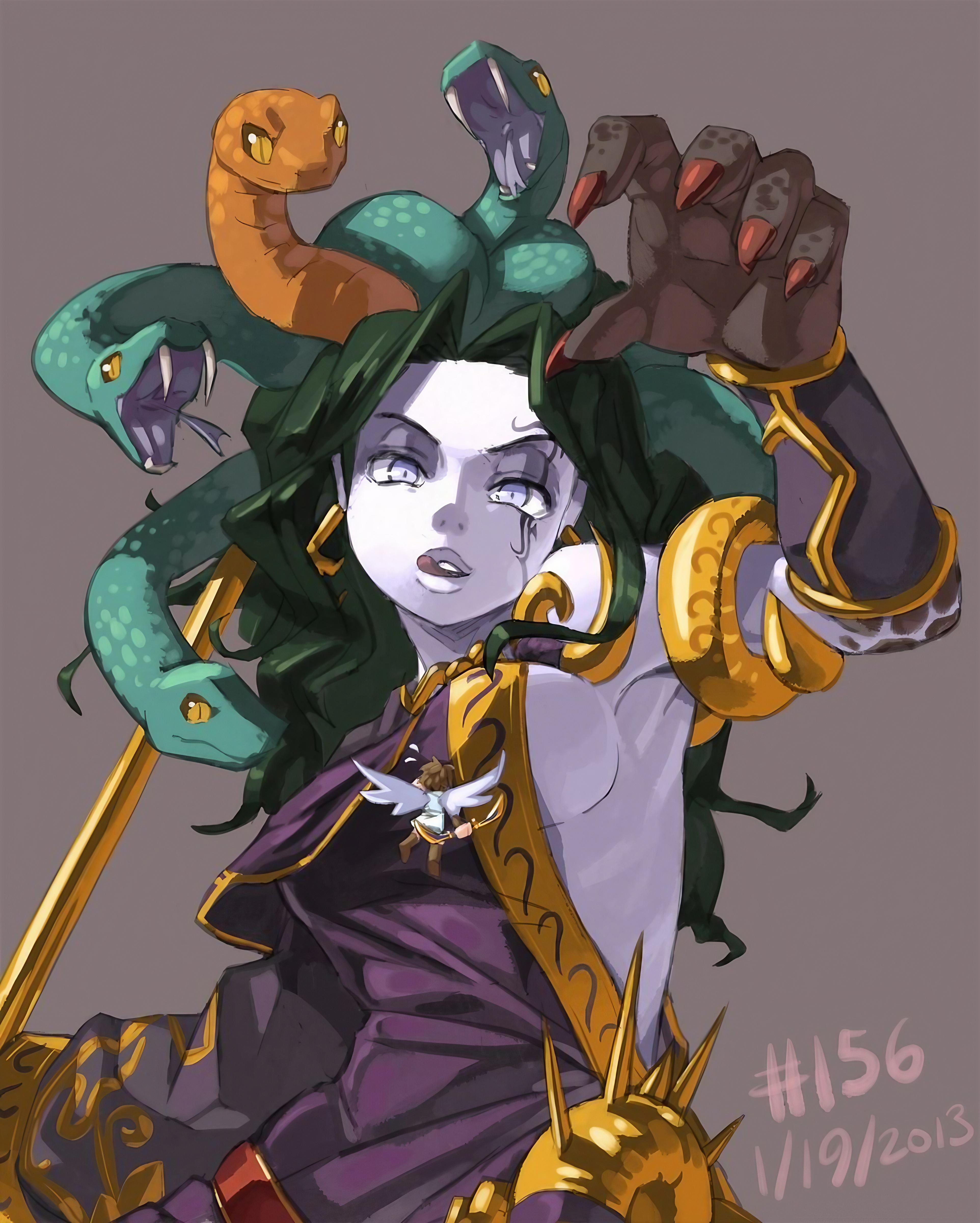 Queen Medusa - snake queen