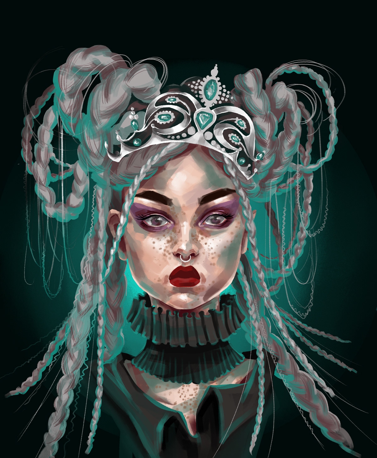 Queen Medusa - behance
