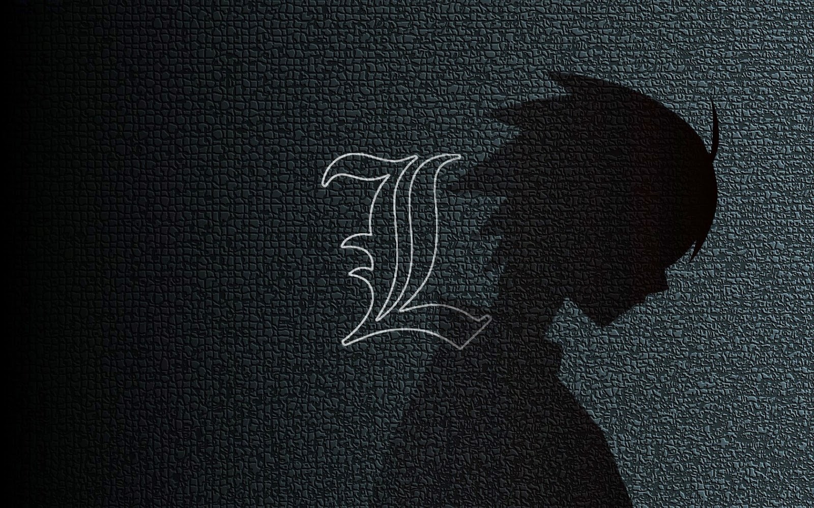 Death Note - L Death - Black Shadow - Background