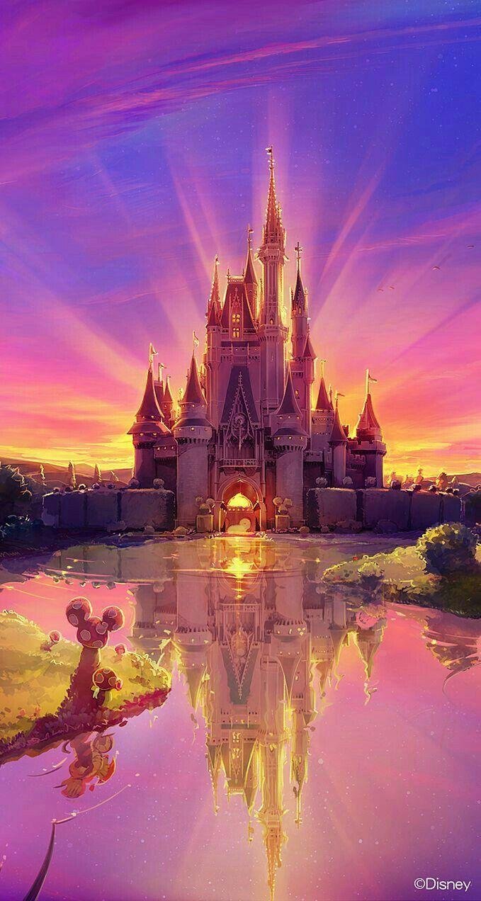 Cinderella Castle - purple