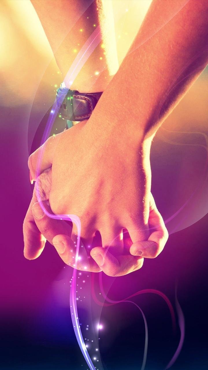 Love Couple Holding Hands