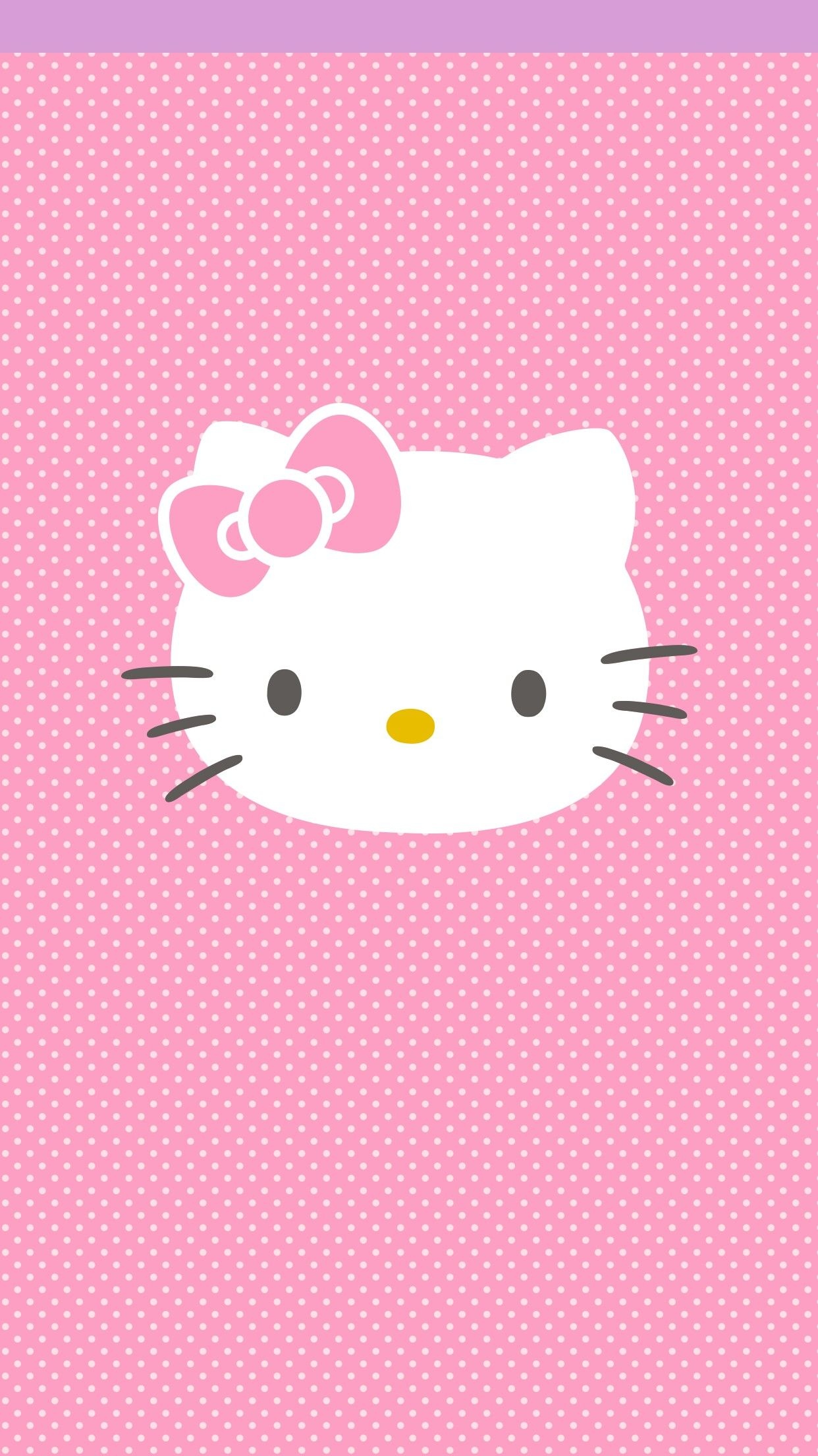 Cute Hello Kitty - White Face