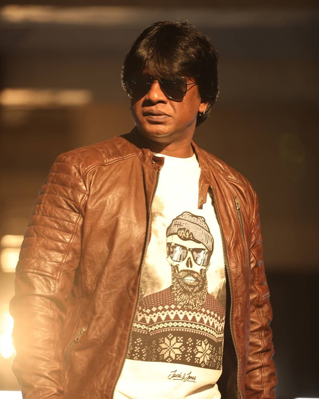 Duniya Vijay - Leather Jacket
