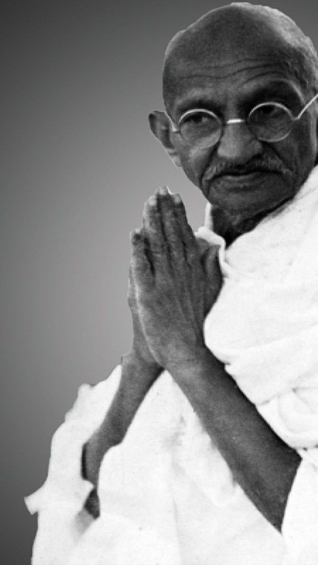 Mahatma Gandhi - Black And White