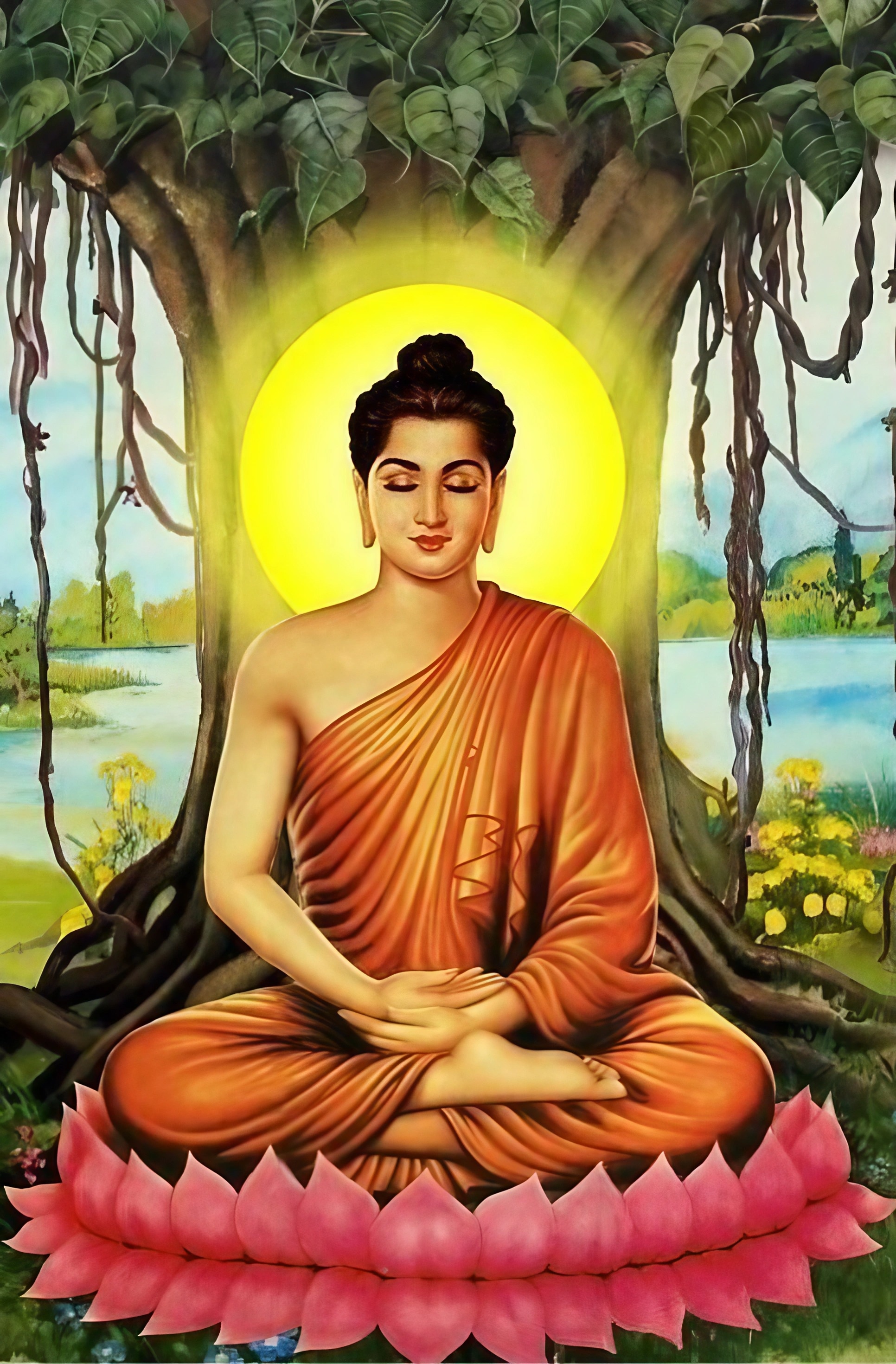 Mahatma Buddha Under A tree