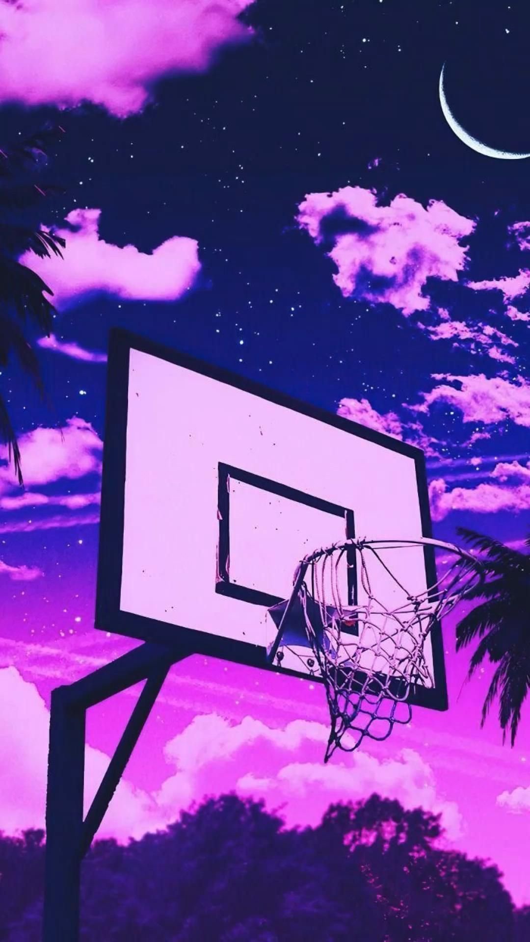 Basketball Court pink