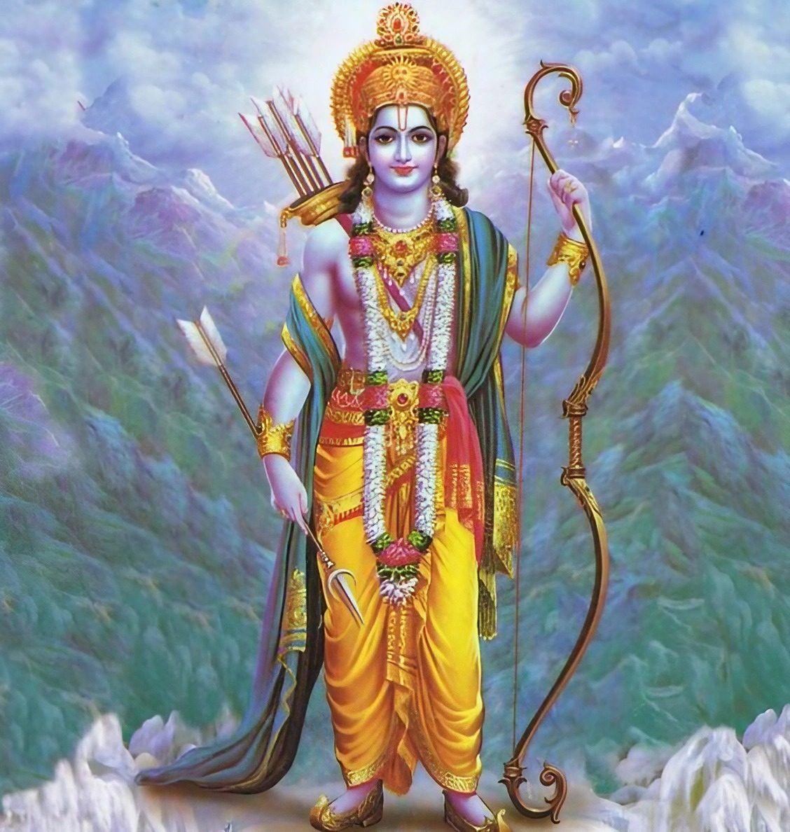 Lord Rama Photos Hd - Lord Ram With Bow And Arrow