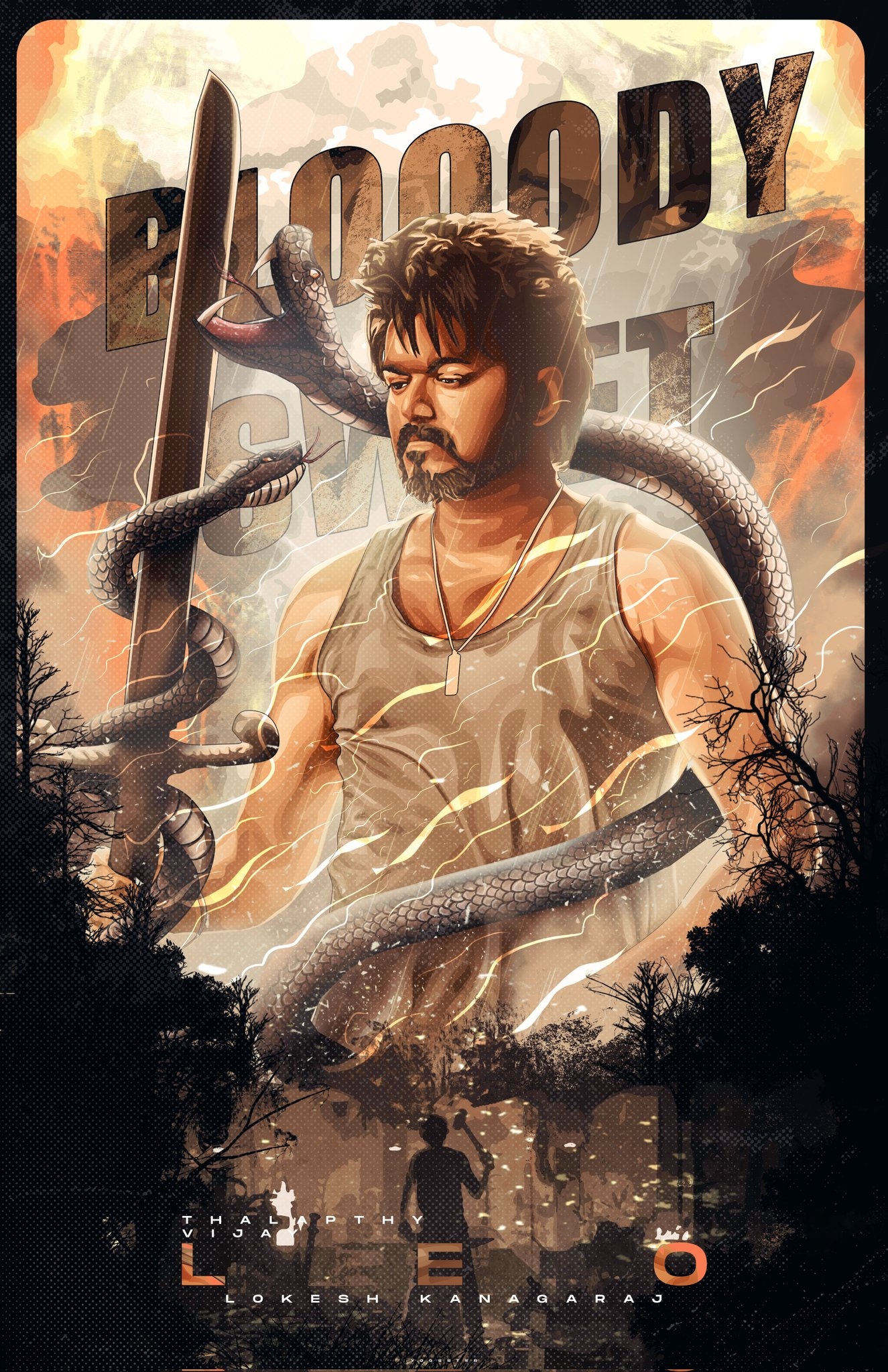Ps Thalapathy - Leo Poster