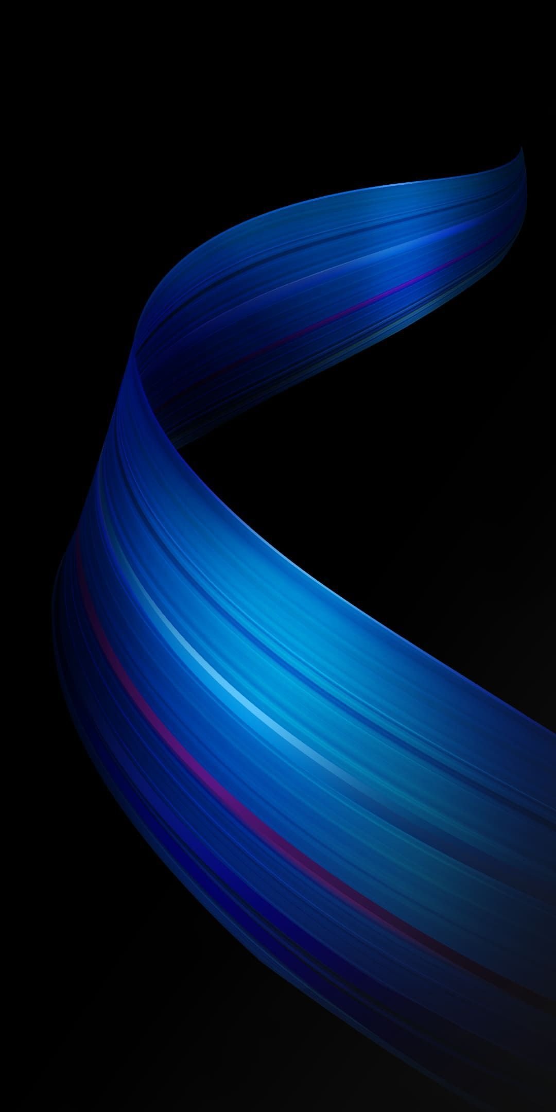 Oppo Blue Lockscreen
