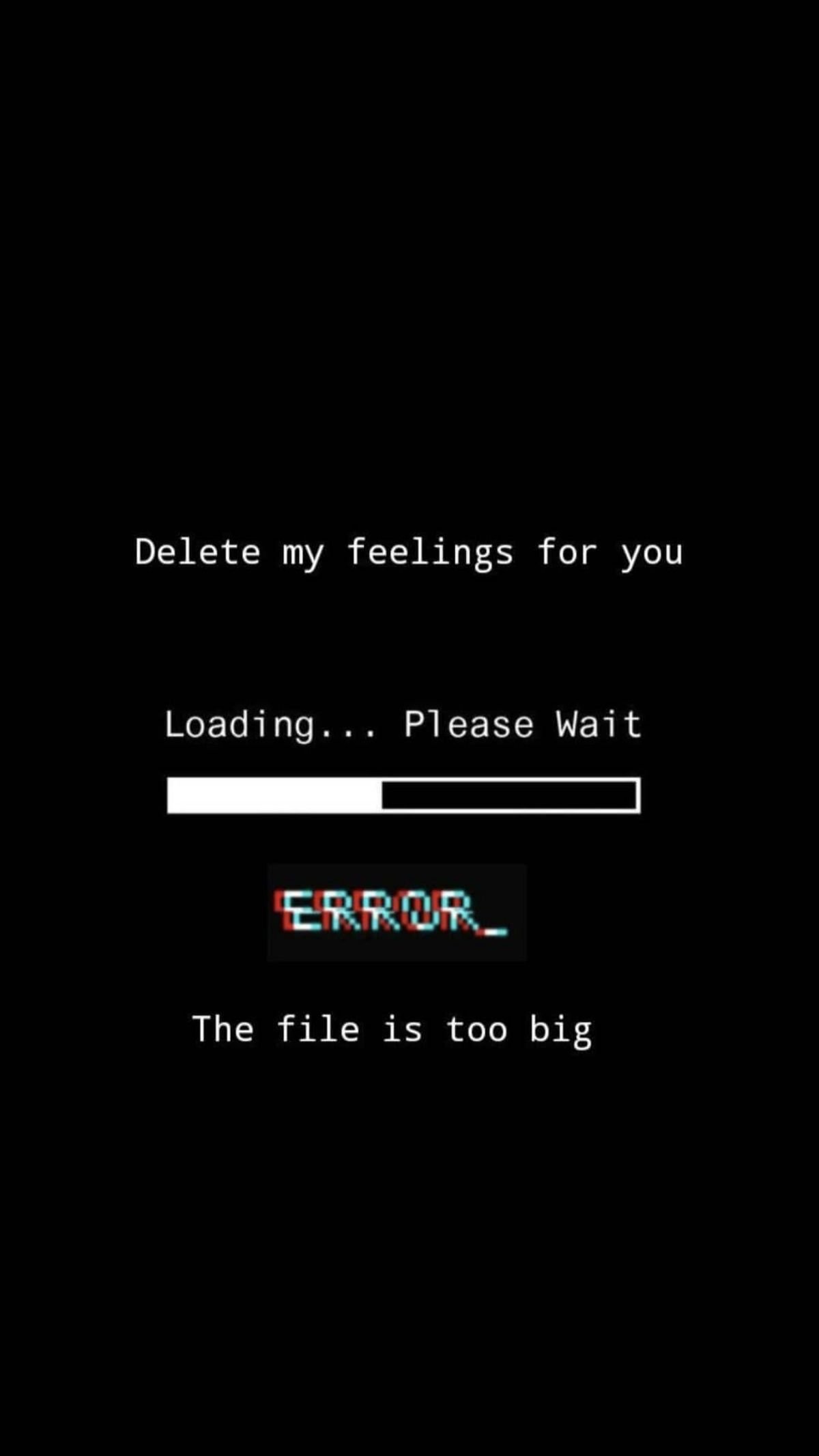 Deleting My Feelings For You
