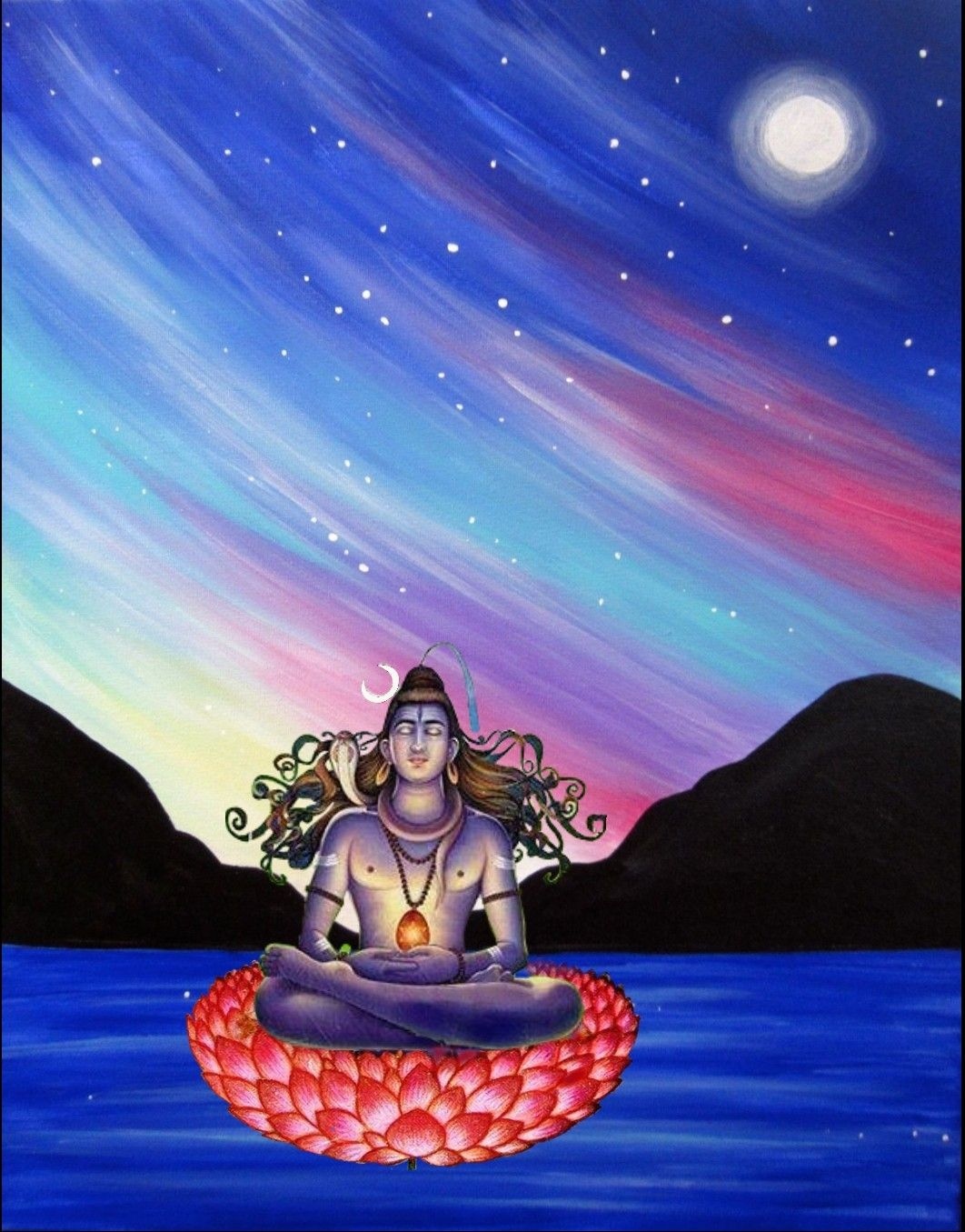 Sivan Images - River - Lotus Background