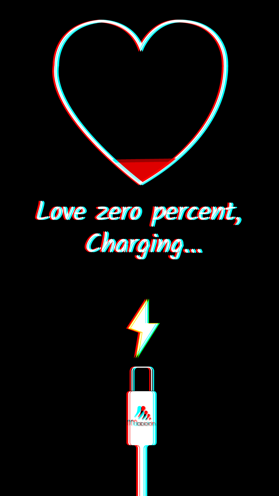 Heart symbol charging