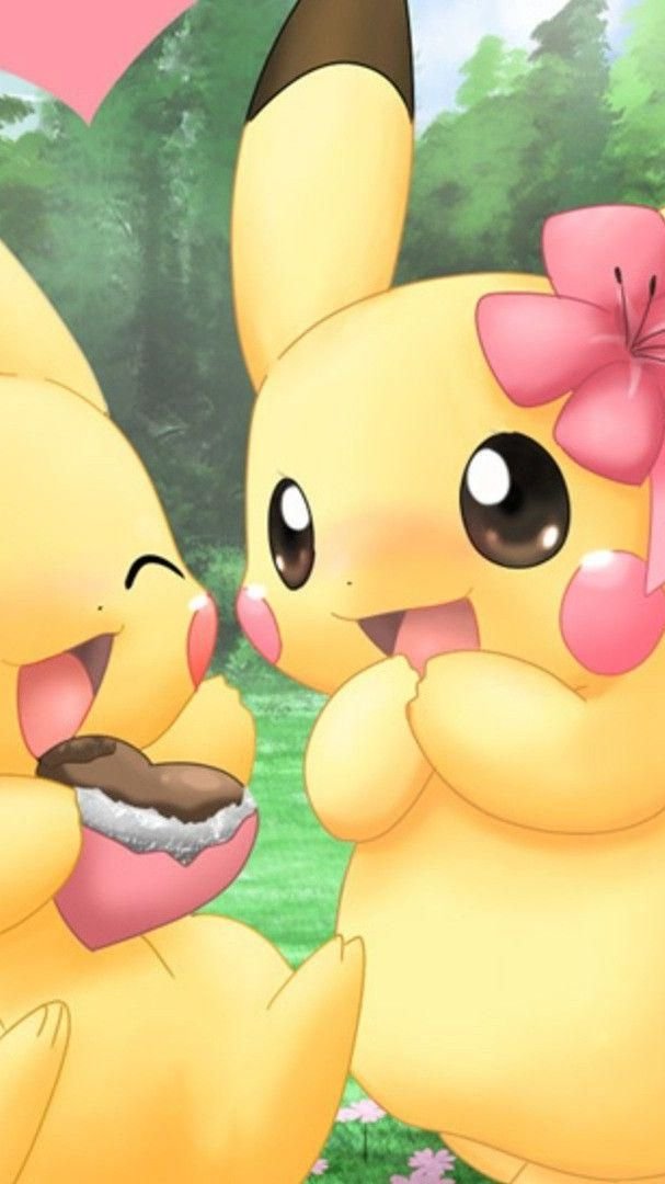 Pikachu cartoon cute