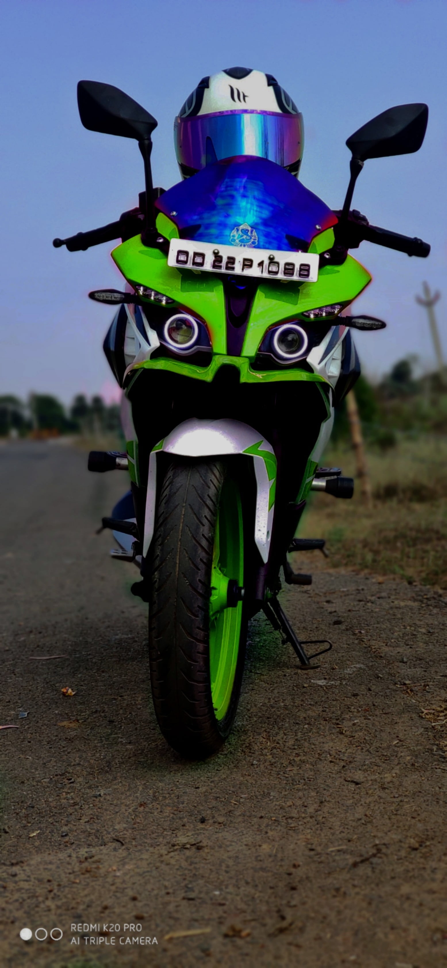 Rs Bike - green modifed