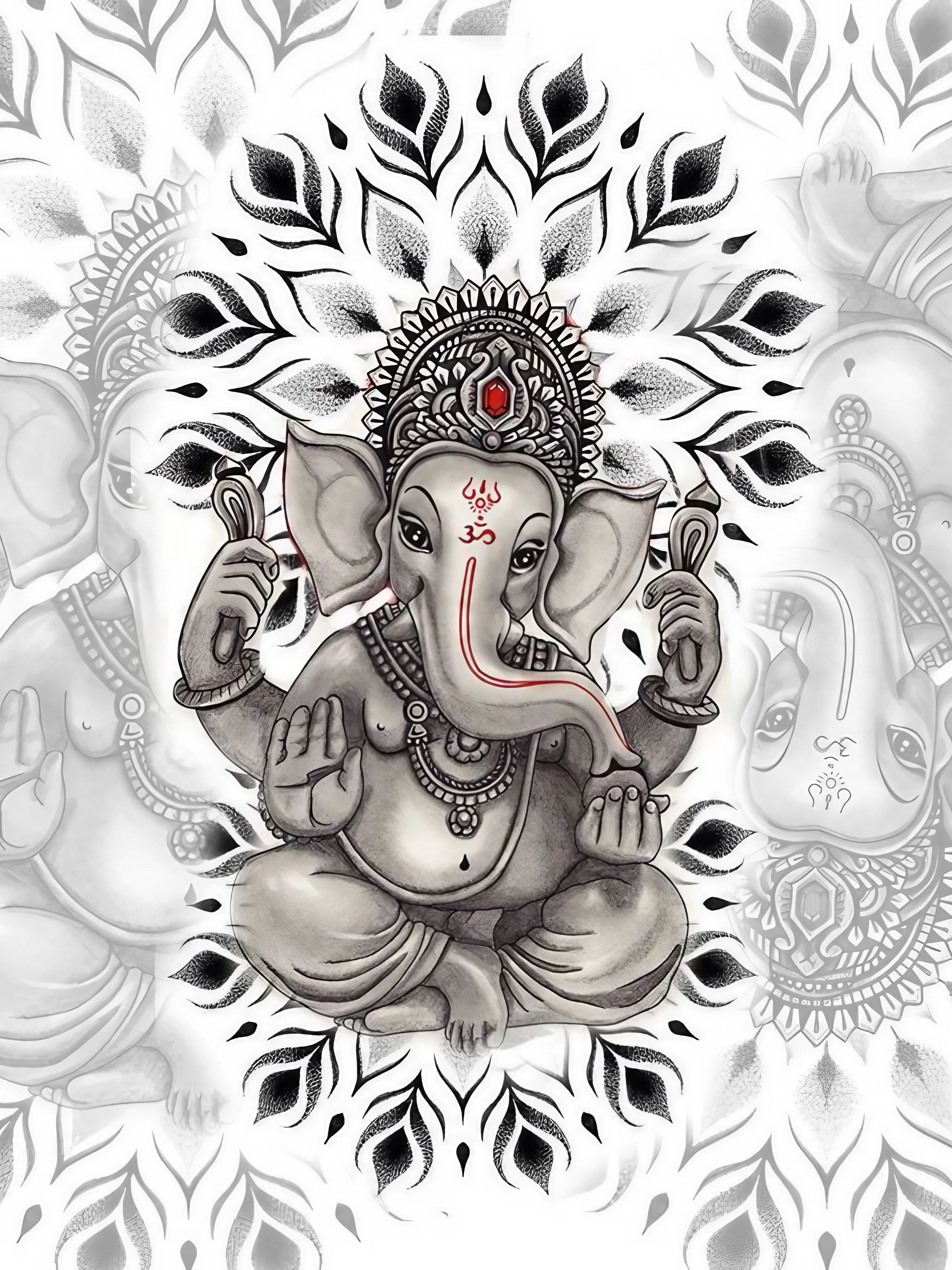Ganesh Ji Maharaj Ka - sketch