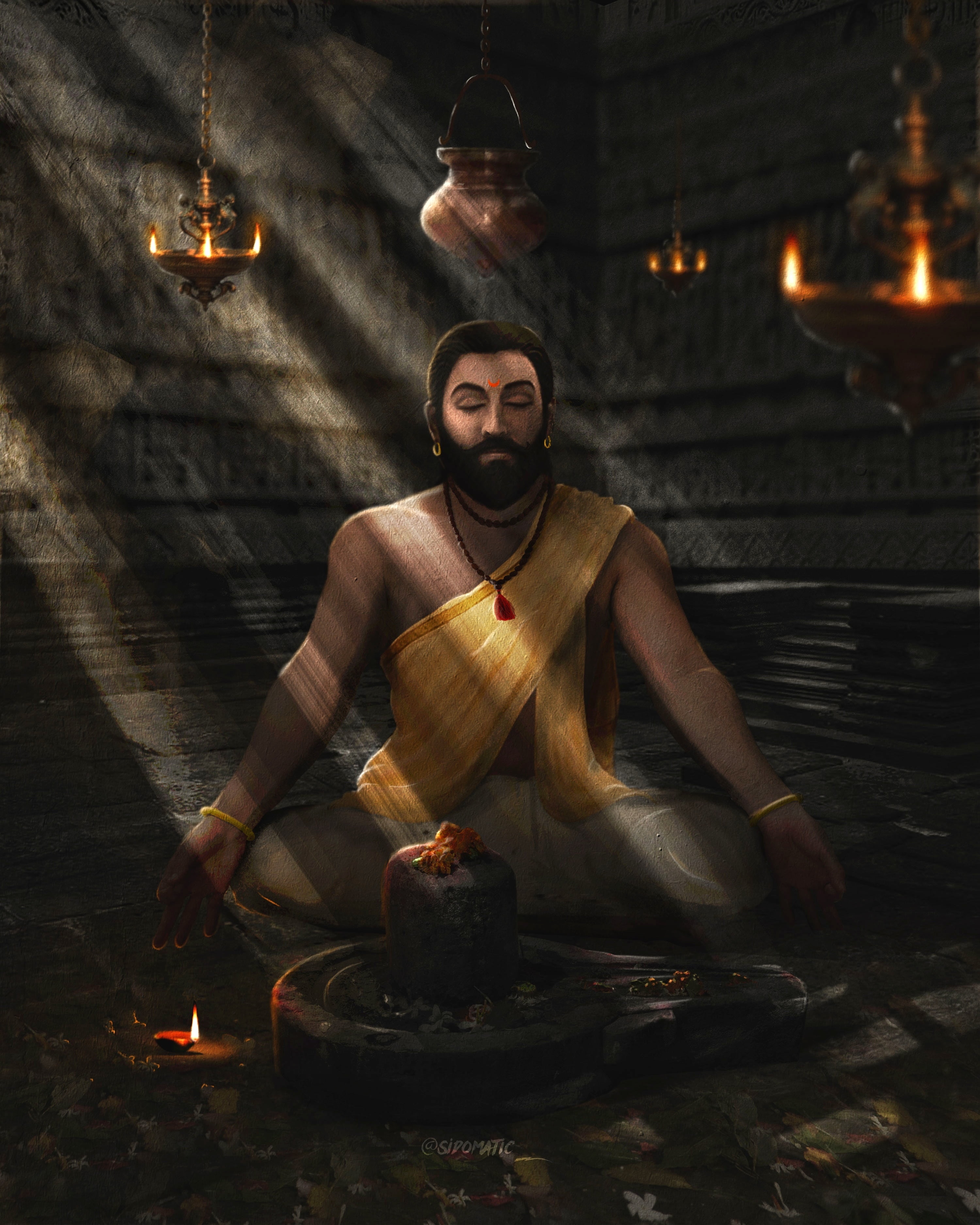 Shivaji Maharaj Hd Dhyan Of ShivaJi