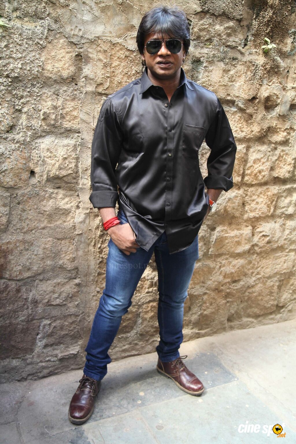 Duniya Vijay - Black Shirt