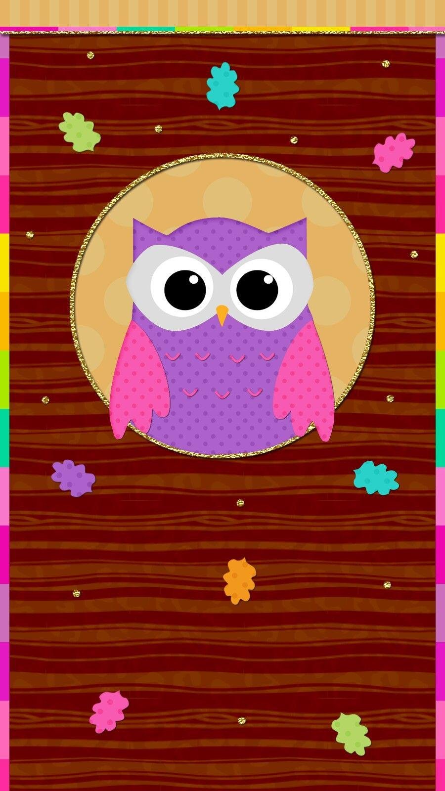 Owl Clip Art purple