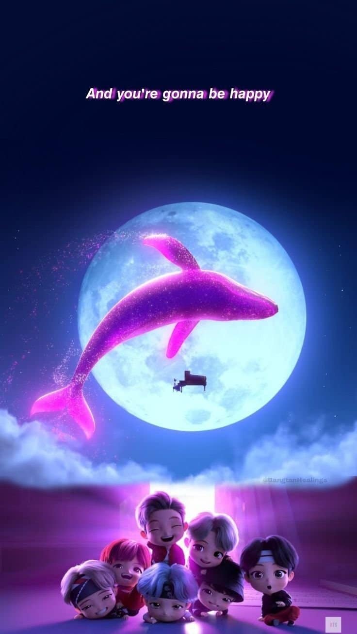 Tiny Tan Bts Dream On bts purple