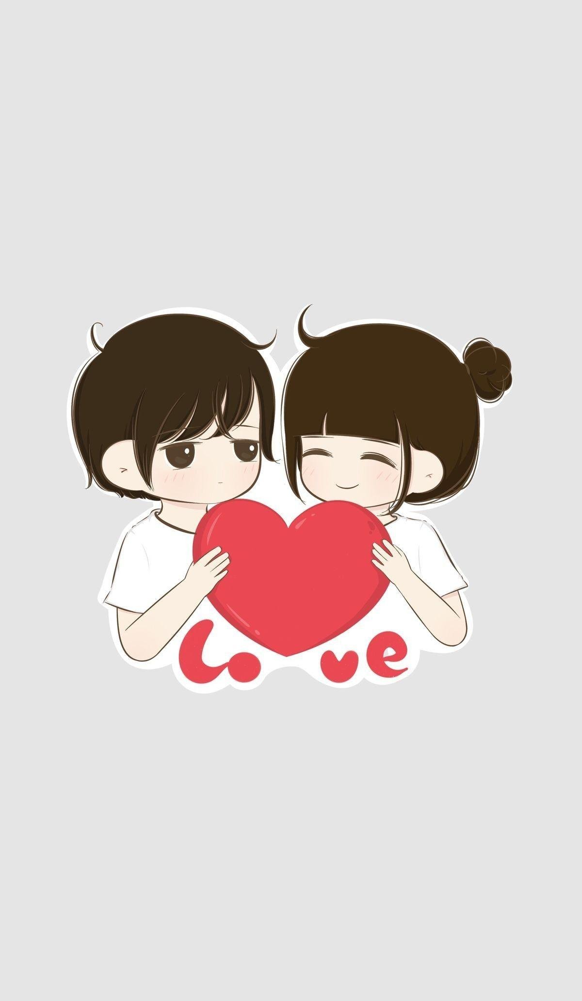 Love Couple With Heart