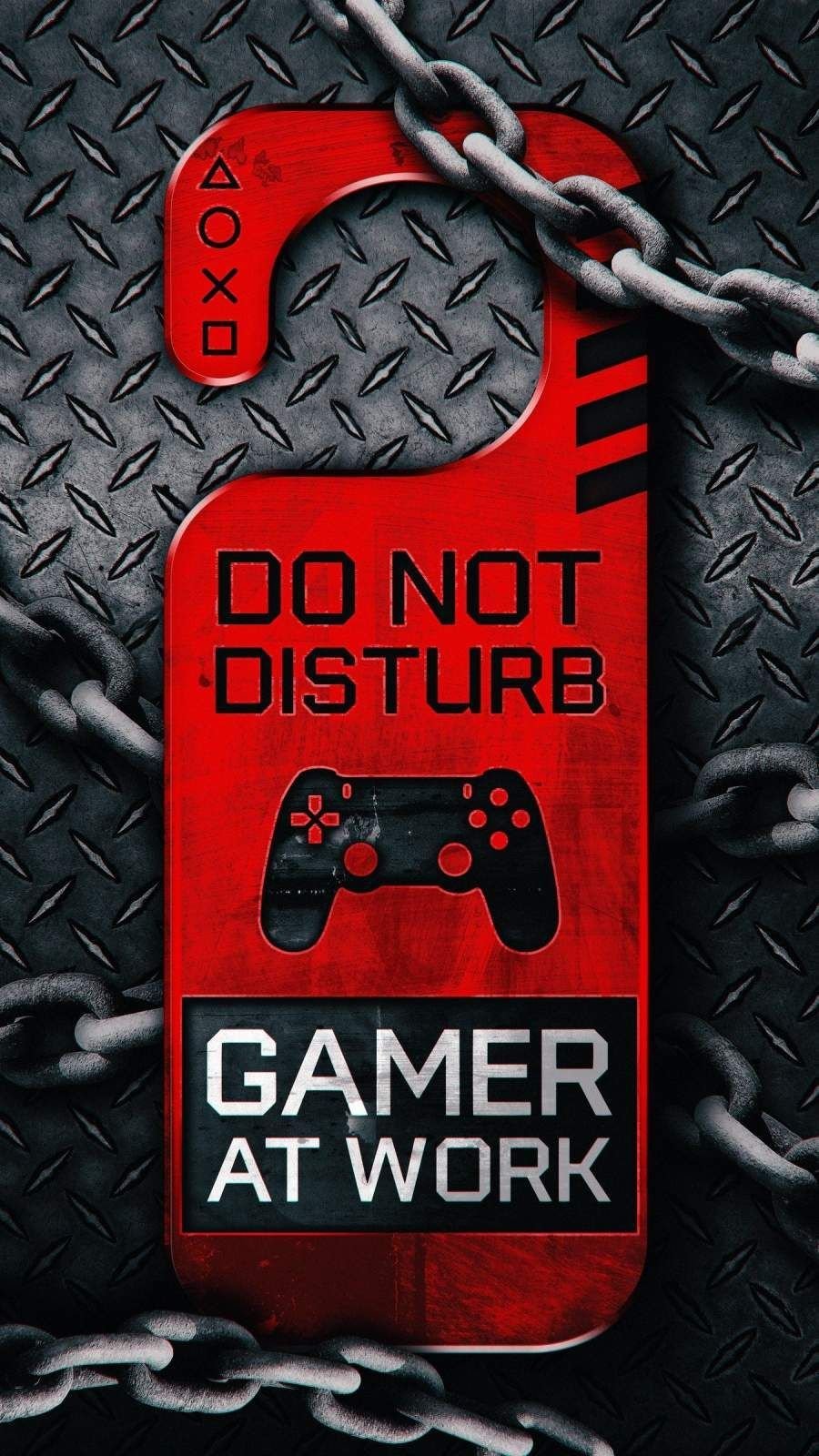 Gamer at work - do not disturb