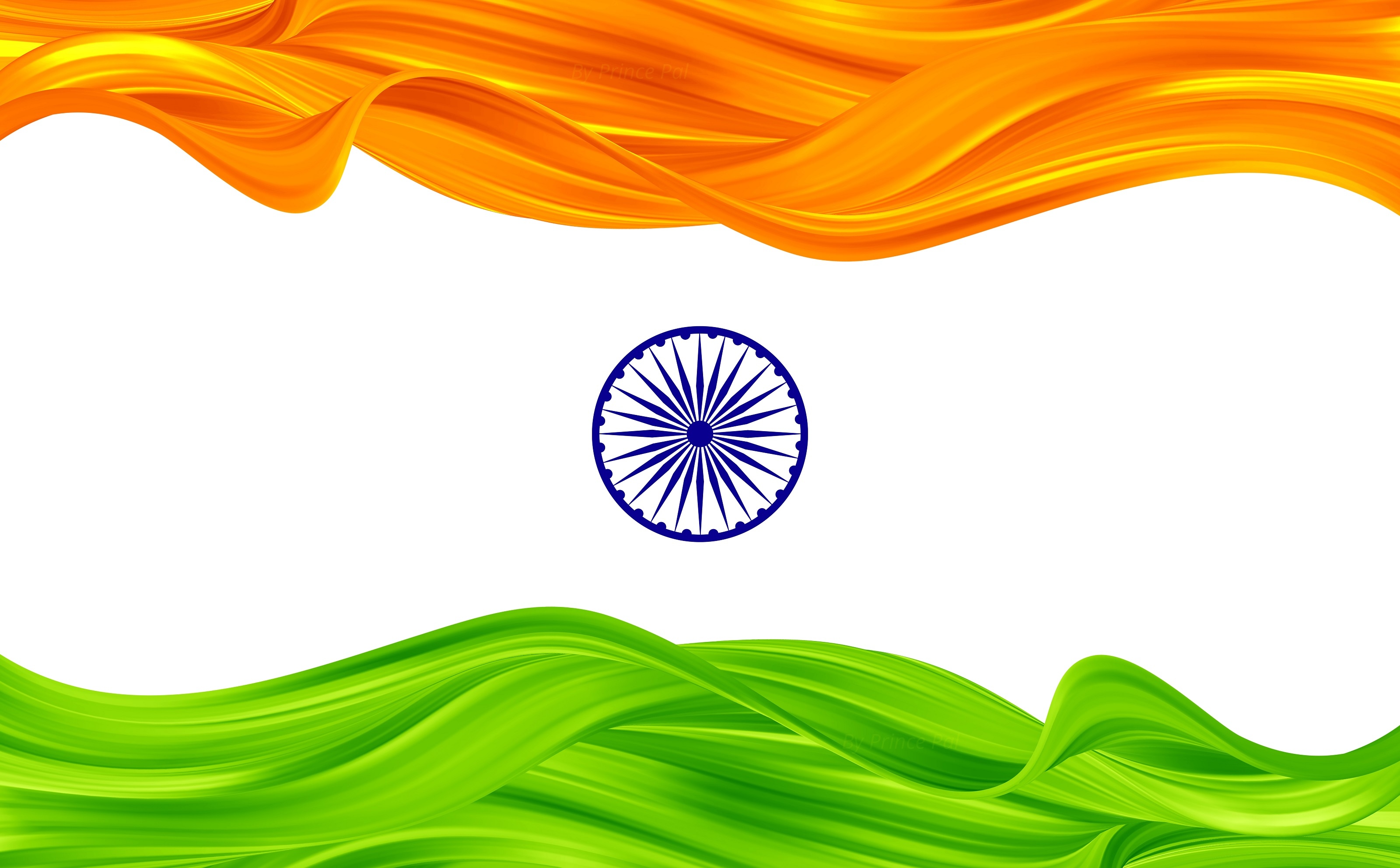 Indian Flag Photo Trio