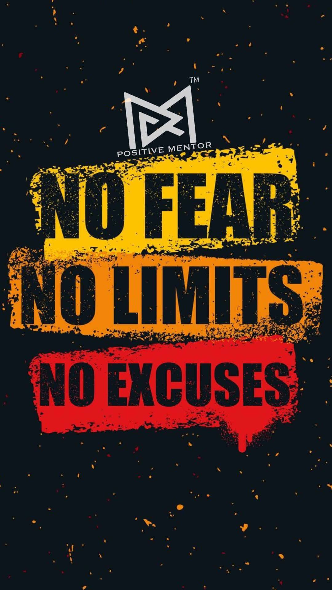 No fear no limits no excuses - lockscreen