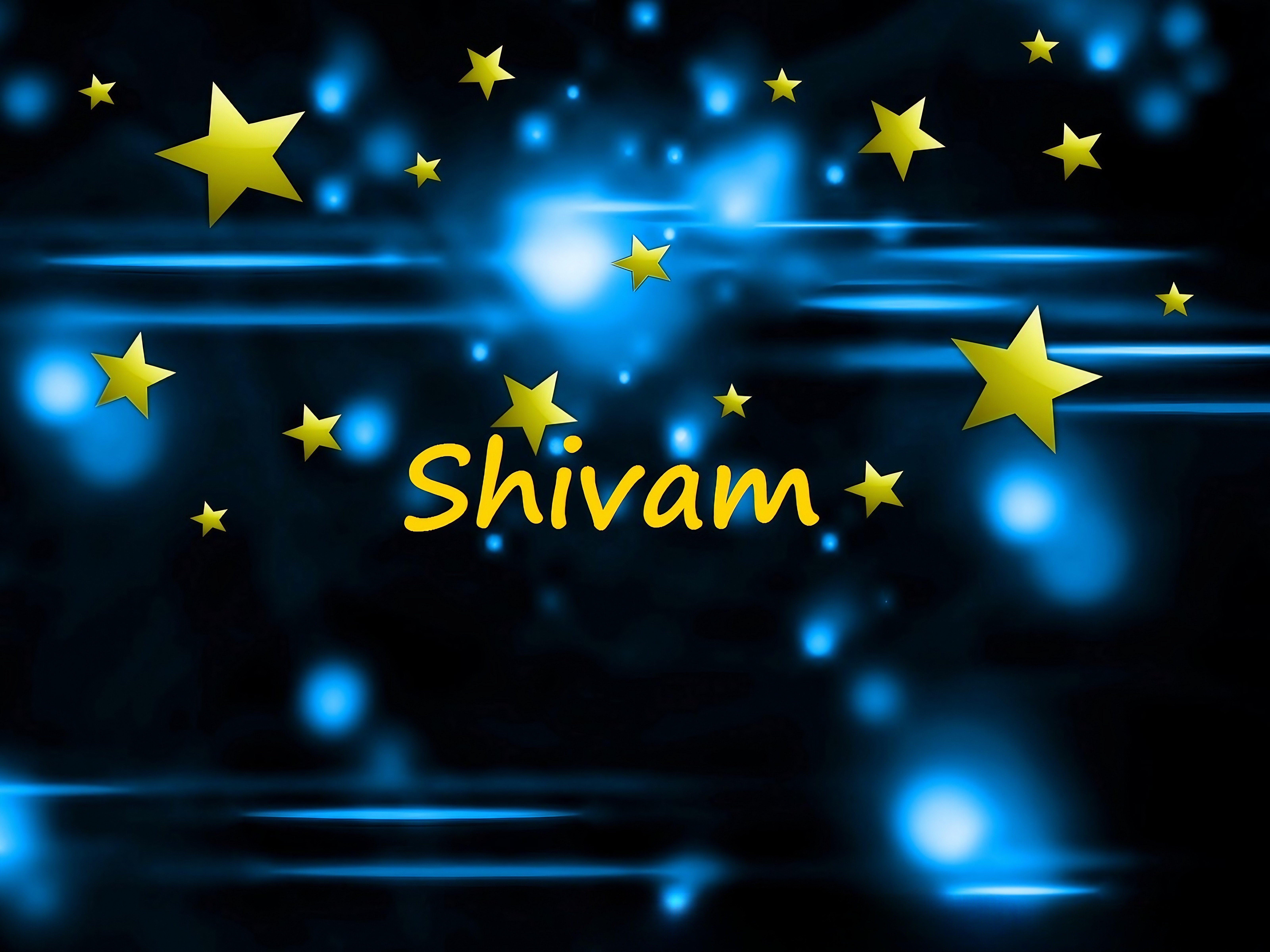 Shivam Naam Ka - star background