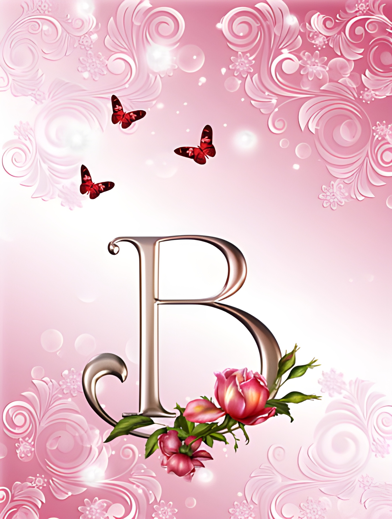 B Name Ka - rose b