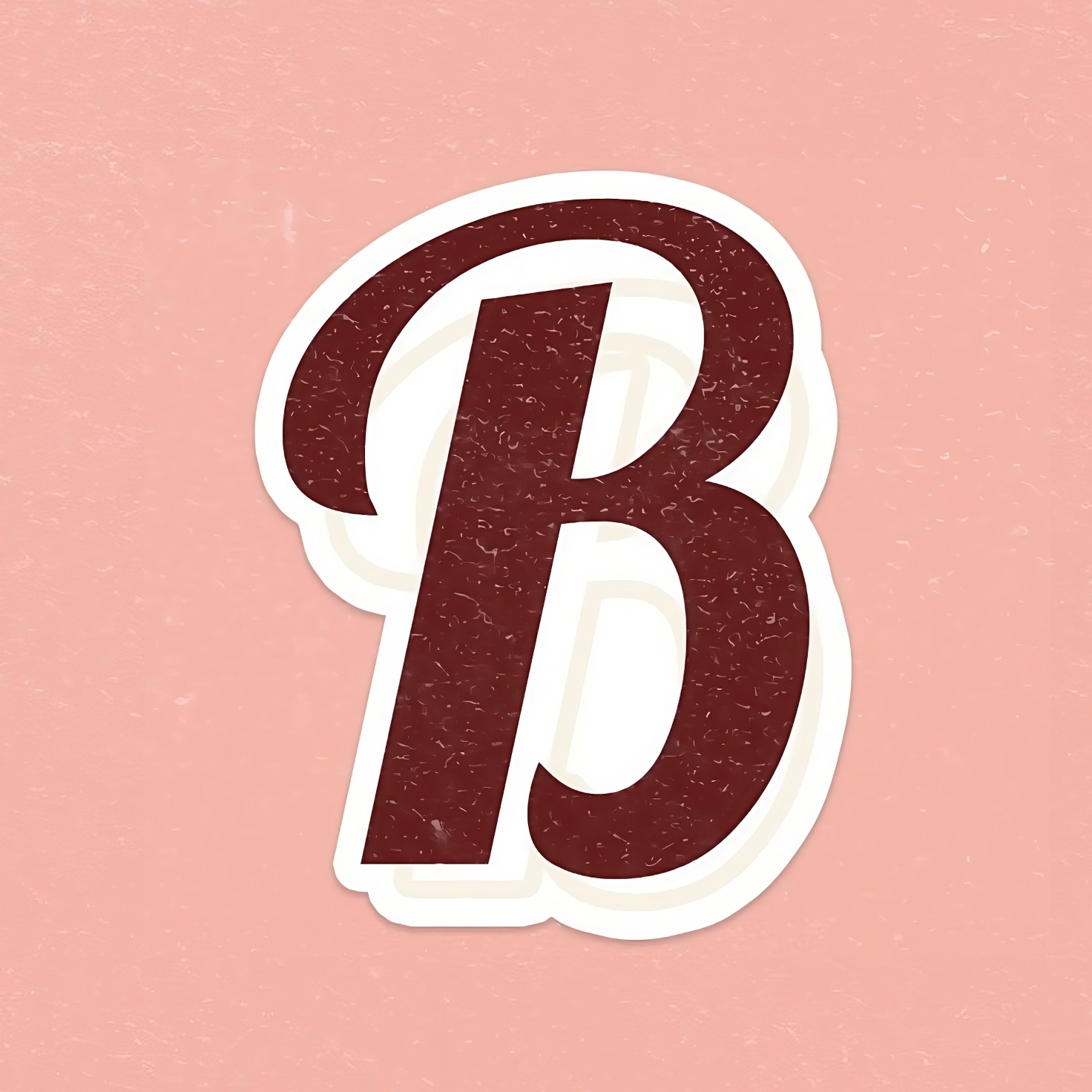 B Name Image - red b