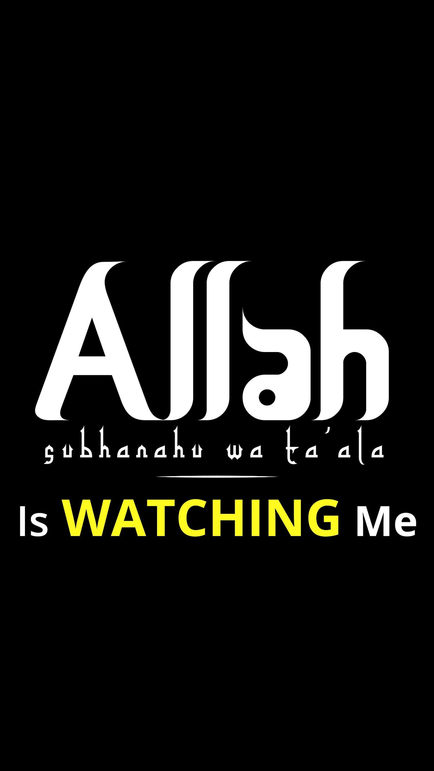 Allah is watching me Dpz Whatsapp DP Download scaled