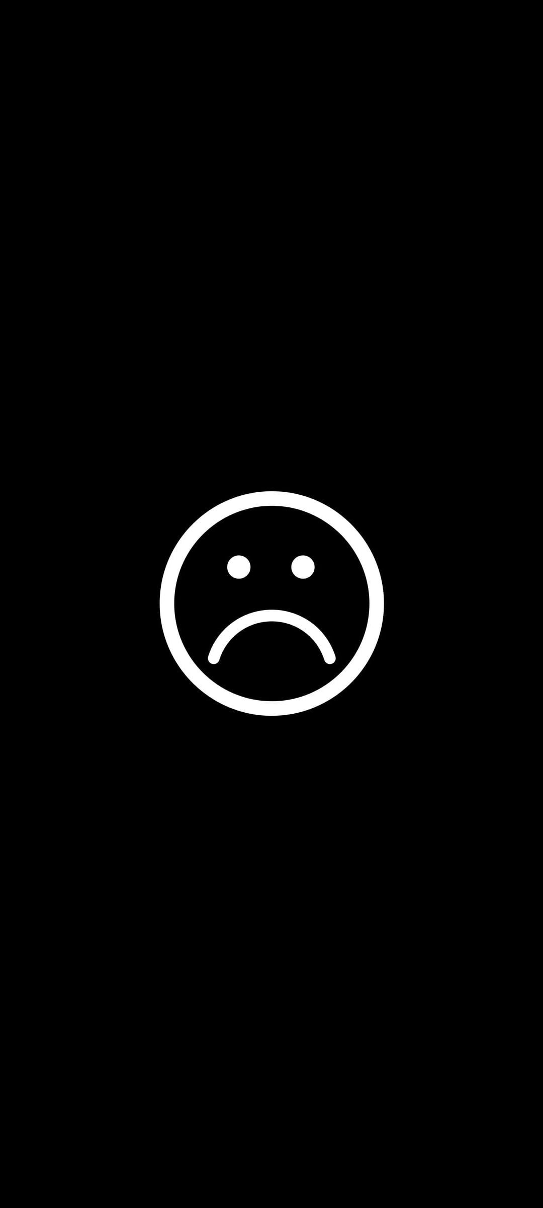 Sad Black Emoji