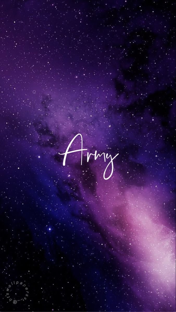 Bts Army - Galaxy Background