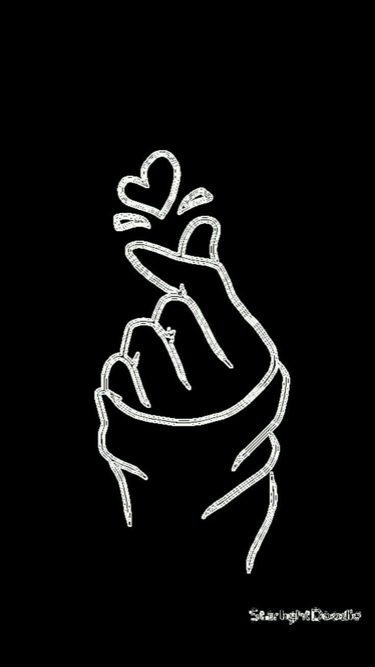 Bts Finger Heart Symbol