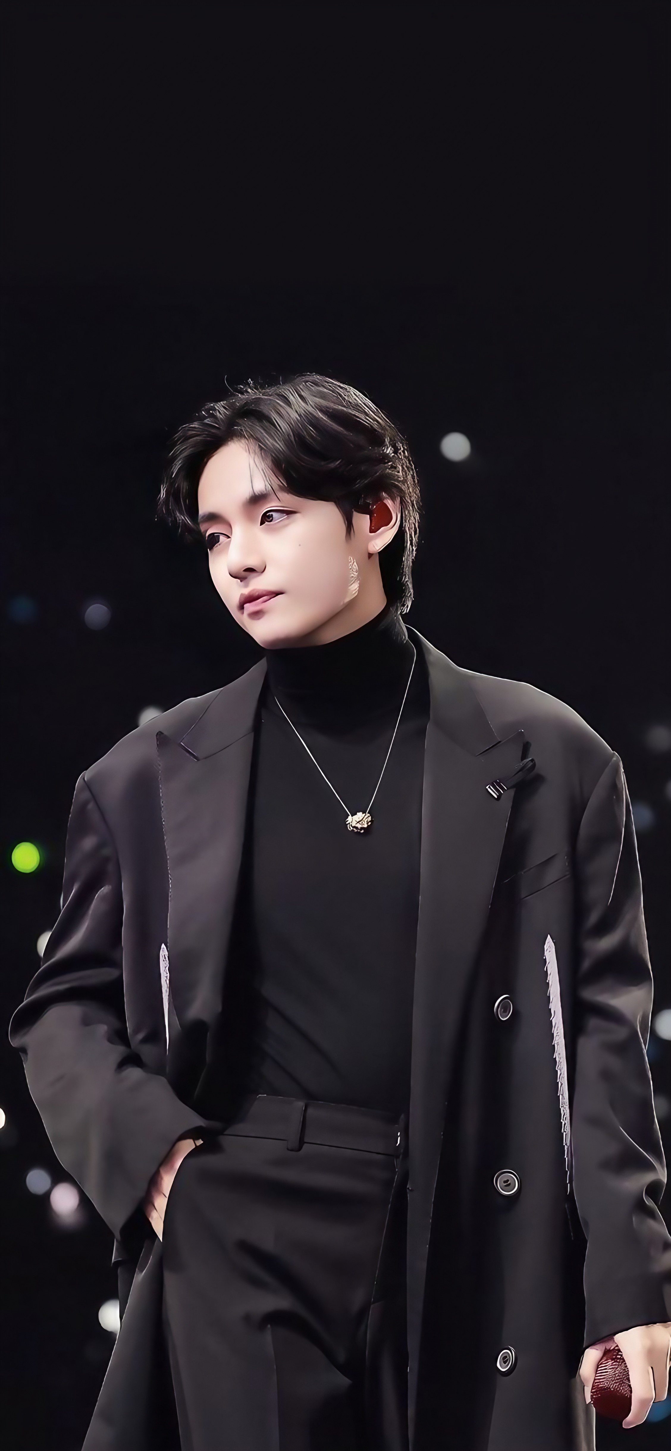 Kim Taehyung Pictures - bts v with black suit