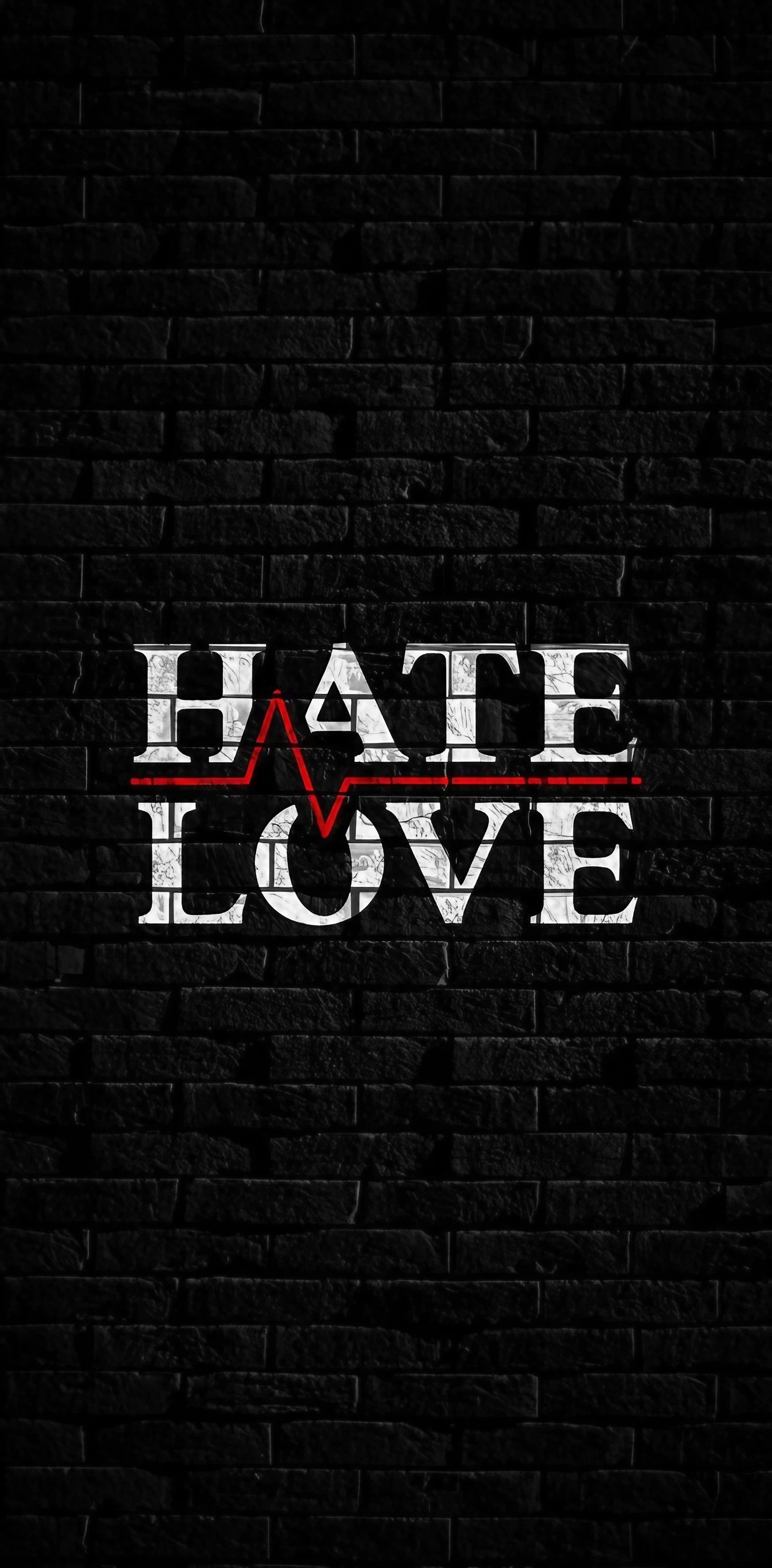 I Hate Love - Wall Background