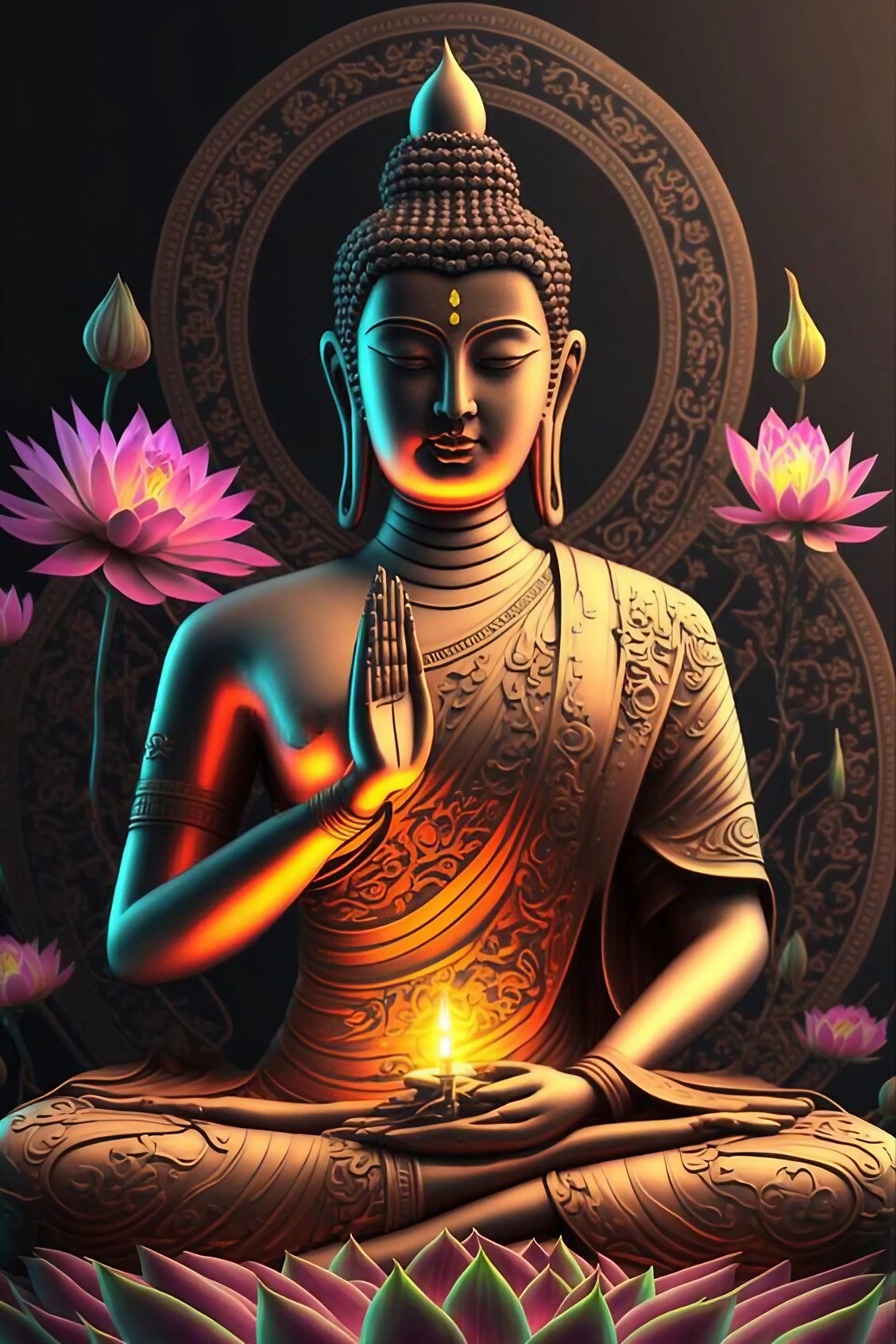 Mahatma Buddha Animated