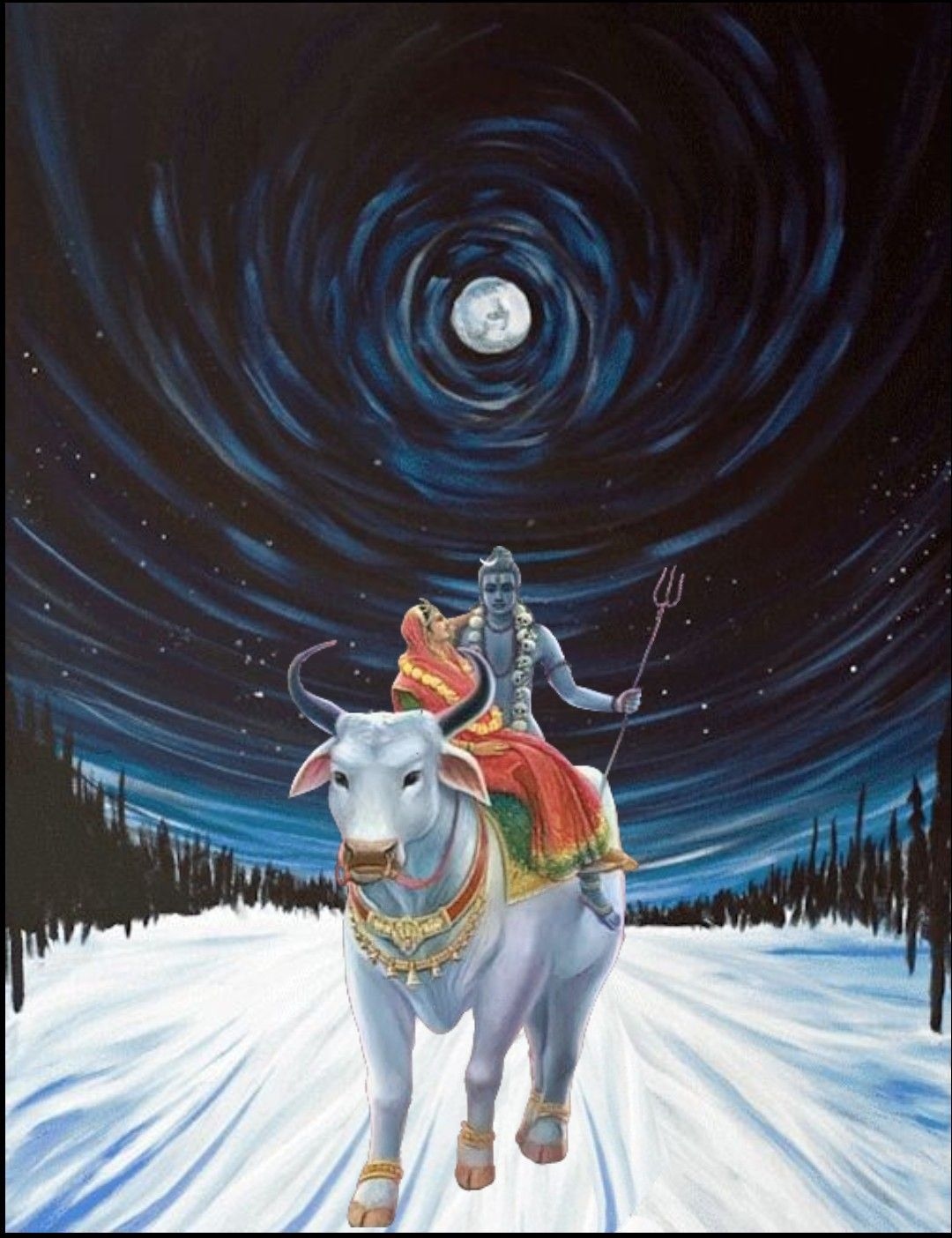 Rudra Shiva - Nandi - Lord Shiva