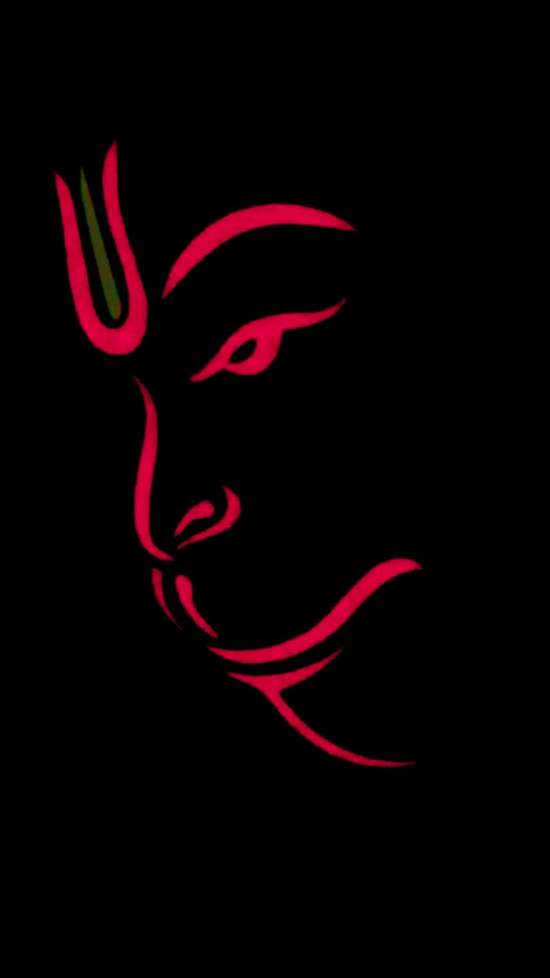 Hanuman - Red Art