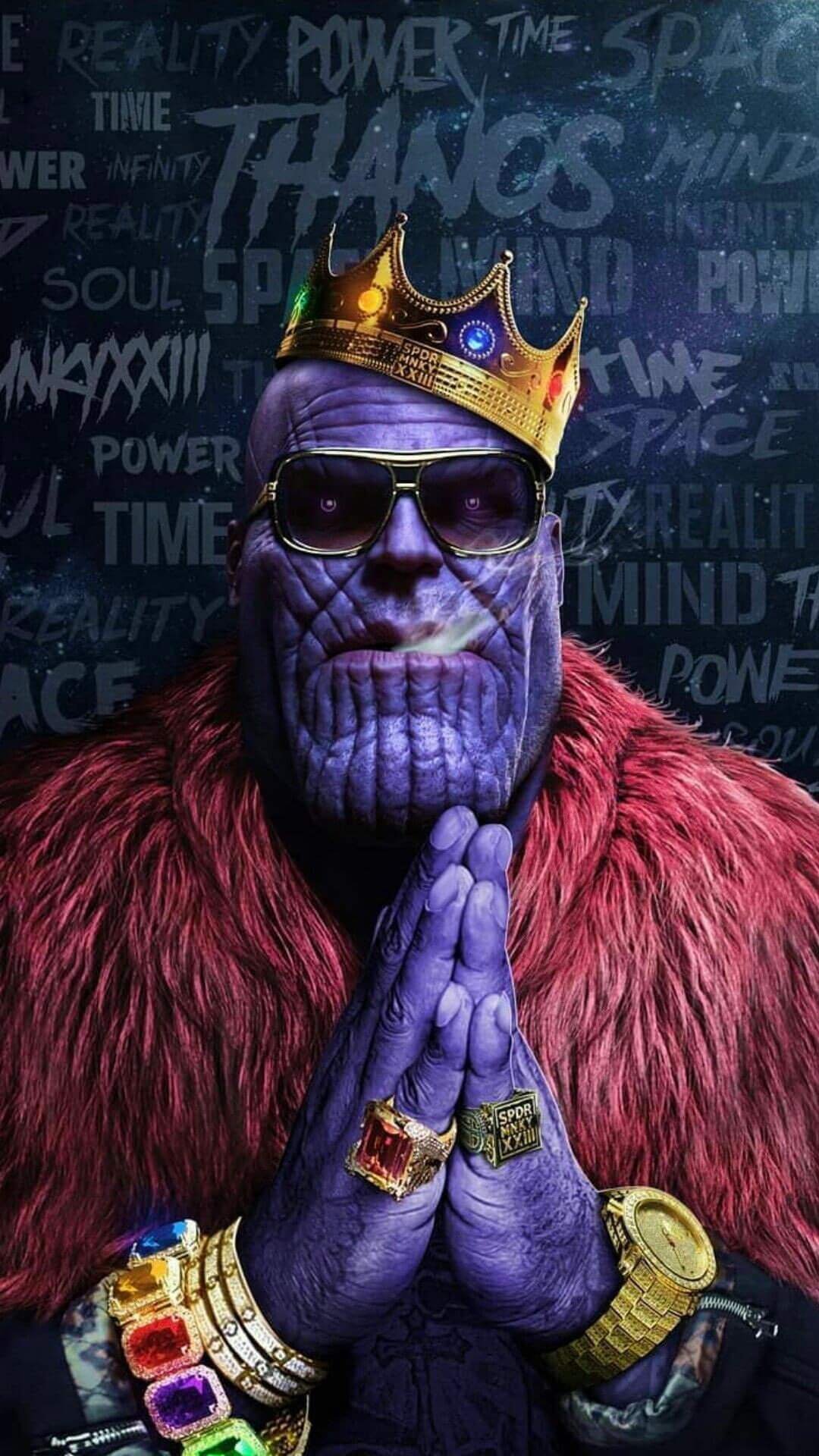 Thanos Custom art